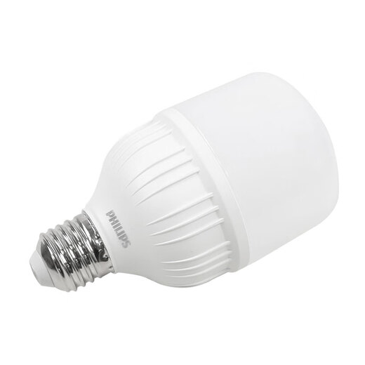 Philips (PHILIPS) LED bulb high color rendering 15W cylindrical bulb high brightness energy-saving lighting bulb light source E27 screw white light 6500K
