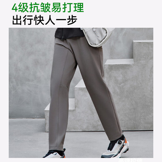 Made in Tokyo, water-repellent 25 new sports trousers for men, warm in autumn and winter, outdoor charging, mountaineering, wear-resistant commuting casual pants, black L