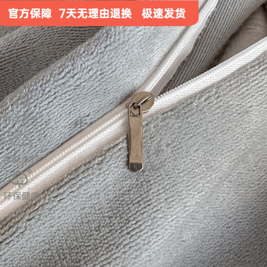 Mercury Series 200 Count Class A Embroidered Milk Velvet Four-piece Set Thickened Winter Coral Velvet Flannel Plus Velvet Bed Sheet Cover Vanilla Gray + Classic Gray Antistatic + Thickened + No Shedding 2.0m Sheet Style Four-piece Set Antistatic + Thickened + No Shedding