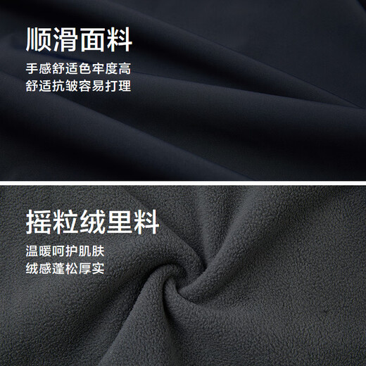 Heilan House (HLA) Jacket Men 25 New Oriental Space Series Velvet Jacket Men Winter HWJAD4J210A Navy M0 2XL 185/100A Recommended 165~180Jin Jin equals 0.5 kg