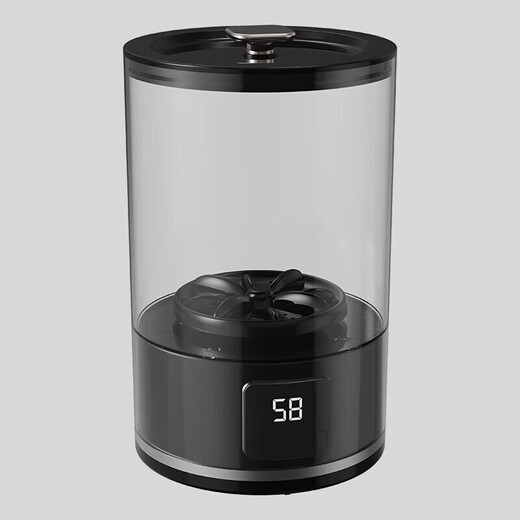 USB underwear washing machine socks laundry cup student dormitory mini washing machine small underwear washing machine Blu-ray black Blu-ray + three-speed timing