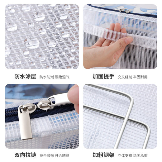 JD Logistics installation-free shoe box storage box thickened dust-proof transparent shoe cabinet artifact storage box folding shoe rack 2 large size 60*30*16cm