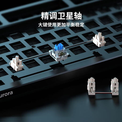 Lenovo wired mechanical keyboard, full-key hot-swappable RGB lighting effect, lol Internet cafe e-sports game, Savior, notebook, desktop, all-in-one, universal, white, wired mixed light, 98 keys, red axis, suitable for Savior Y7000P/Y7000