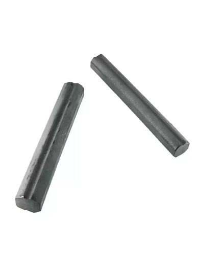 Manganese-zinc ferrite magnetic rod high-frequency welding rod high-power medium wave radio antenna inductor coil slotted magnetic rod 4*10 cylinder 5 pieces