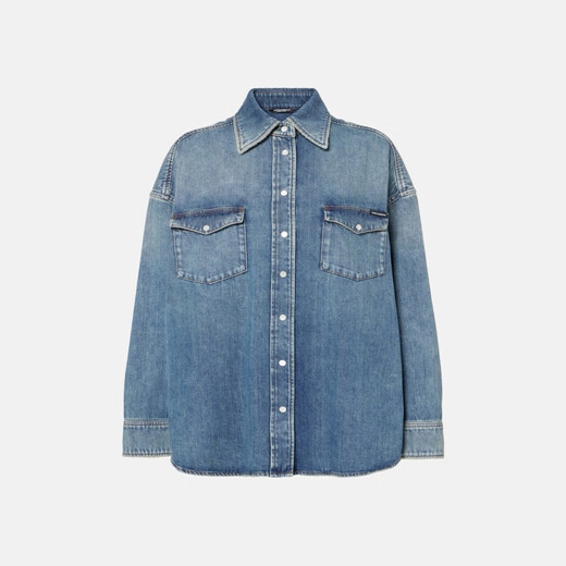 Dolce&Gabbana denim shirt P01021255 blue 3XS CN 145/76