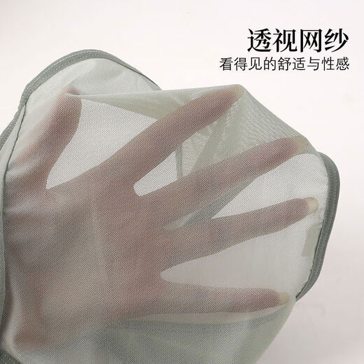 Pure Desire Sexy Underwear Women's Nude Mesh Hollow Transparent Large Size Sexy Passion Seamless Triangle Thong Bean Green M80-120Jin Jin is equal to 0.5 kg