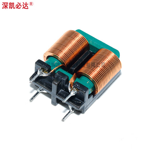 Flat wire common mode inductor 10MH 20MH EMI filter coil high current flat copper wire magnetic ring inductor SQ2820-5mH12A horizontal