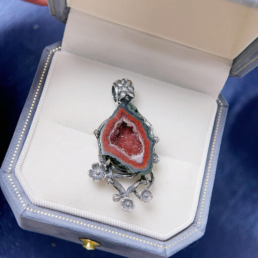 Everlasting Leaf 7.30 Update Pendant Orphan Collection S925 Sterling Silver Pendant Colored Gemstone Inlaid Moonlight Amethyst Women's Jewelry Tanzanite Snowflake