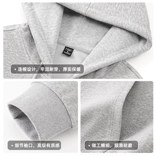 Baleno кардиган с капюшоном, мужская бархатная утепленная толстовка, мужская осенне-зимняя новая однотонная мужская повседневная толстовка с капюшоном