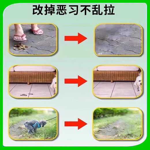 One spray to locate the dog's fixed-point defecation artifact, toilet inducer, dog pee pad, fixed-point training, 1 bottle, dog's fixed-point defecation