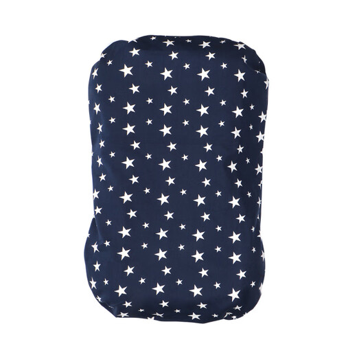 Fat Donglai Yangma’s Recommended Printed Cotton Crib Middle Bed Portable Uterus Bionic Bed Newborn Play Bed Large Flower Canvas 75*45CM (cloth cover + liner)