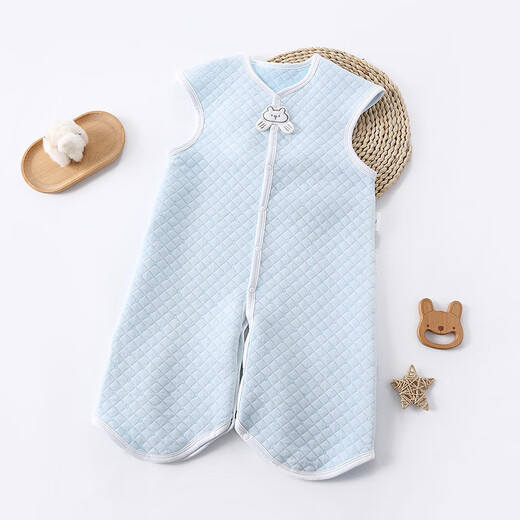 Green Eco Japan Craft Children's Autumn and Winter Split Leg Sleeping Bag Anti-jump Vest Sleeping Bag Baby Anti-Kick Quilt Baby Warm Sleeping Bag Pink (Cotton) 66cm / XS