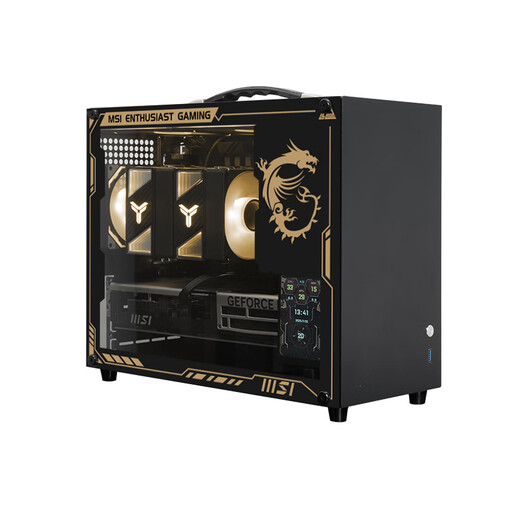 MSI Intel i5 14600KF/RTX5070/5060 graphics card live broadcast design e-sports game DIY desktop host assembly computer mini host portable ITX complete machine configuration five丨14600KF/5070