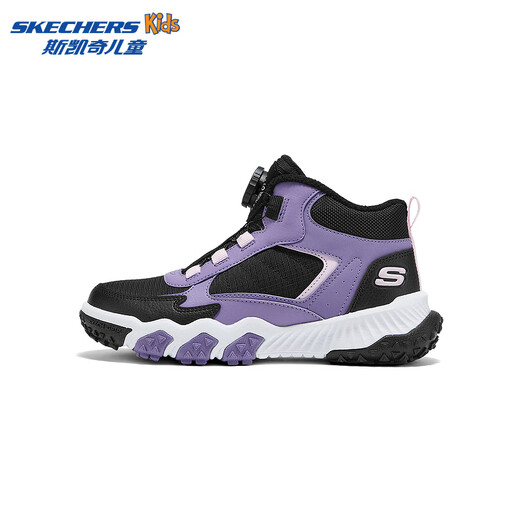 Skechers Skechers girls autumn and winter plus velvet winter boots versatile and comfortable snow boots 319254L