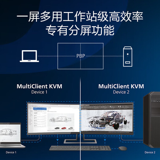 飞利浦（PHILIPS）49英寸曲面显示器 准4K 144Hz HDR400 TypeC90W 硬件分屏 低蓝光 办公设计电脑显示屏 49B2U5300C 499P9H1|内置摄像头麦克风|Type-C