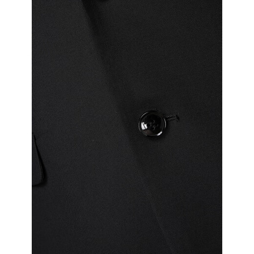 VlCUTU Men's Suit Suit Professional Formal Work Suit Groomsman Groom Wedding Dress Black XS 160/76A