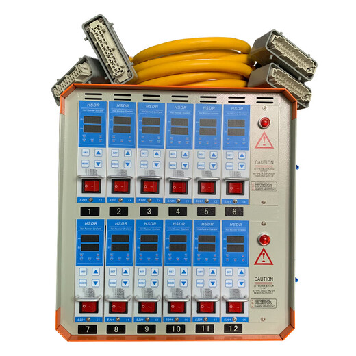 HSDR/Huasheng electric heating temperature control box HSDRS201 J/K interchangeable injection mold hot runner controller HSDR