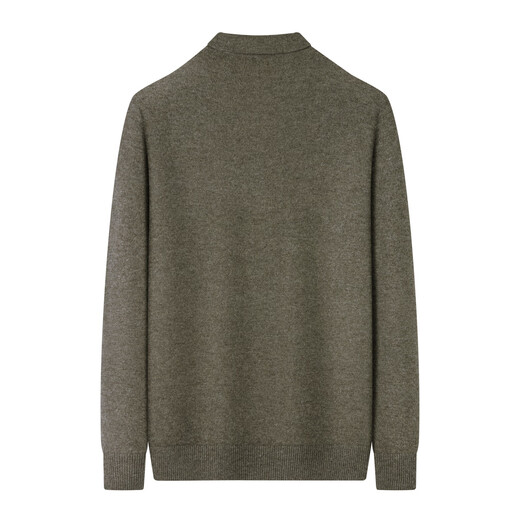 Shanshan Cashmere Wool Knitted Sweater Men's Autumn and Winter 2025 New Warm Autumn Clothes Business Sweater POLO Shirt for Men