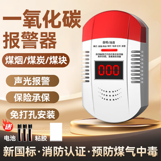 Senhongyuan CM005 carbon monoxide alarm CO detector household soot coal stove charcoal burning alarm honeycomb gas detector