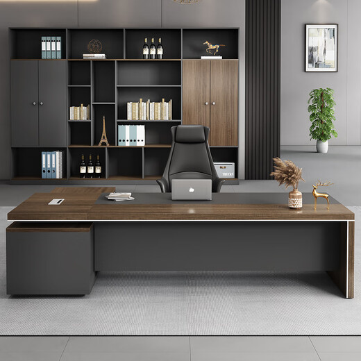 Shengli boss desk leader single executive desk manager desk supervisor office desk and chairs 2.0m table + boss chair