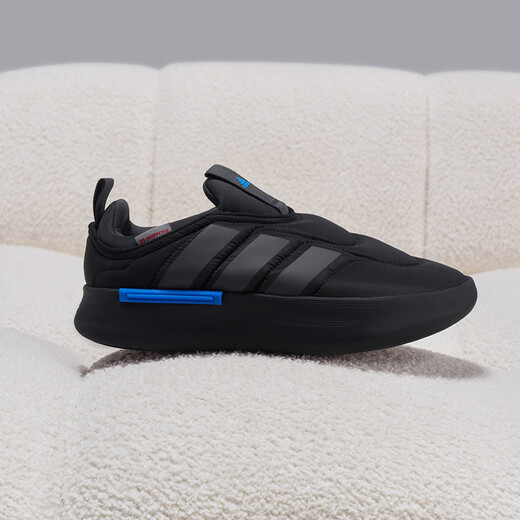 Adidas ADIPUFF bread shoes, soft, comfortable and warm cotton shoes, autumn and winter Adidas official light sports black (recommended to choose half a size up) 43