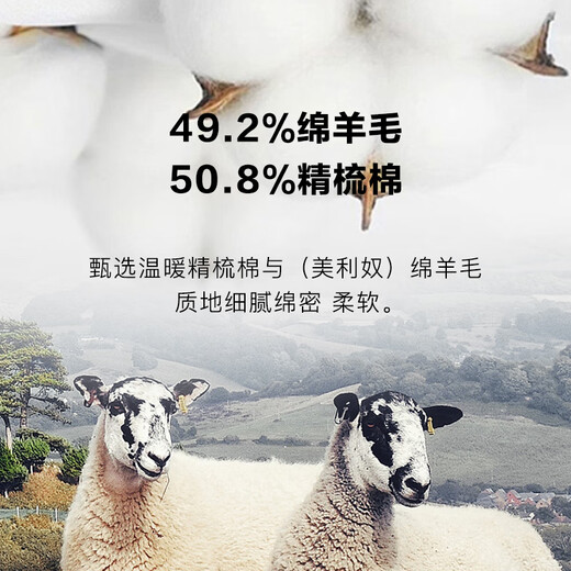 HAZZYS Men's Autumn and Winter Stand Collar Knitted Cardigan Outdoor Casual Wool Jacket Men's ABYZD0BCF01 Dark Navy Blue DN L (175/96A 48)