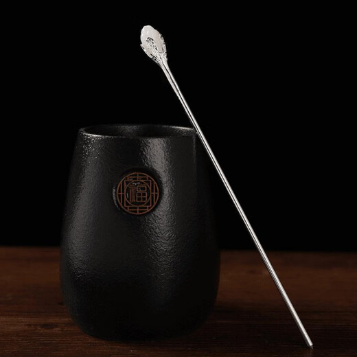 KZD Old Phoenix 999 pure silver original handmade white magnolia metal hairpin sterling silver classical retro style silver hairpin silver 1-piece set