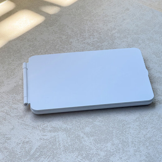 Ok mirror auxiliary wearing mirror led fill light mirror contact lens RGP orthokeratology mirror special foldable table mirror folding LED fill light mirror white