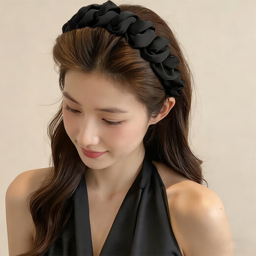 TXRMDX headband, high skull headband, light luxury women's high-end headwear for going out, women's face wash non-slip fashionable hairpin