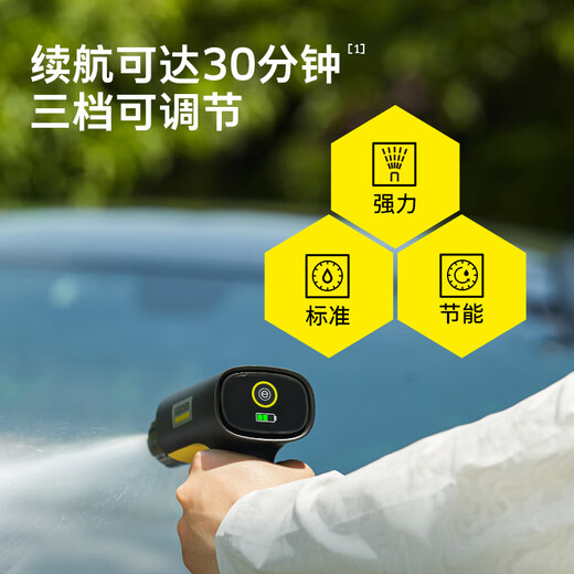 KARCHER wireless car washing machine KHBAir portable car washing machine household high-pressure water gun purchased by over 10,000 people