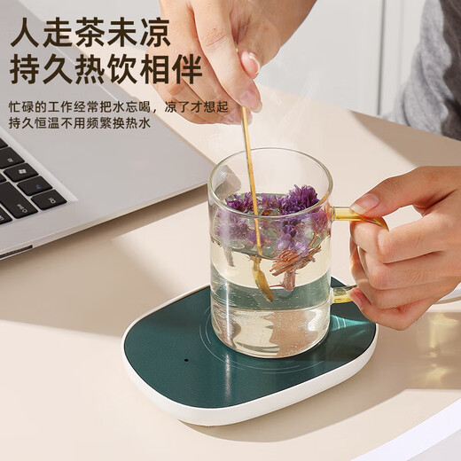 55 degree constant temperature cup warm cup thermos cup warm coaster wholesale constant temperature coaster ceramic cup heating coaster black-warm coaster