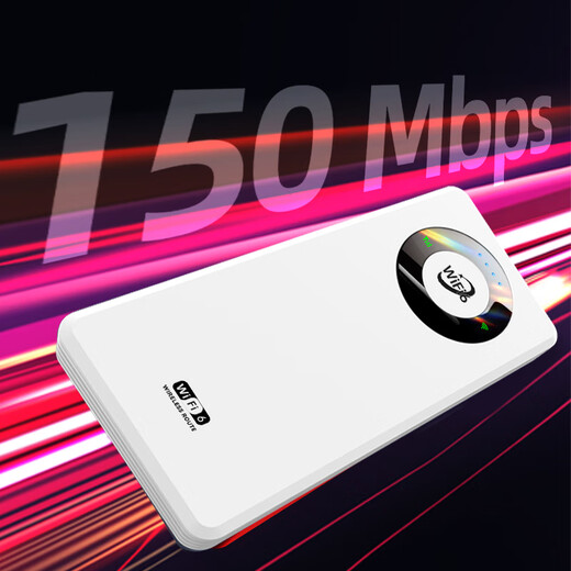 Ka Ningqi portátil wifi6 móvil red inalámbrica de 5ghz 2025 banco de energía red completa dos en uno Gigabit de doble banda de alta velocidad velocidad ilimitada enrutador de tarjeta de red universal nacional Emperor Haoyuebai-10000 mAh datos gratis