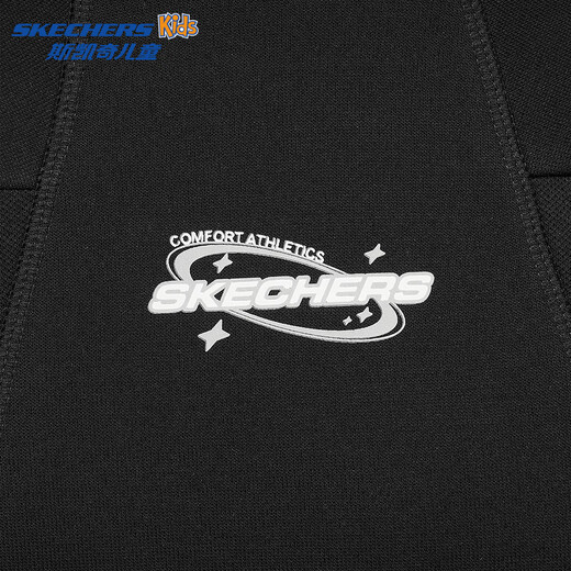 Skechers children's sweatshirts for boys and girls warm and comfortable long-sleeved tops basic versatile sports P425K051