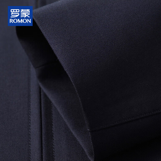 ROMON light luxury wool mulberry silk executive jacket men's autumn and winter wool coat young and middle-aged casual woolen coat men's thick