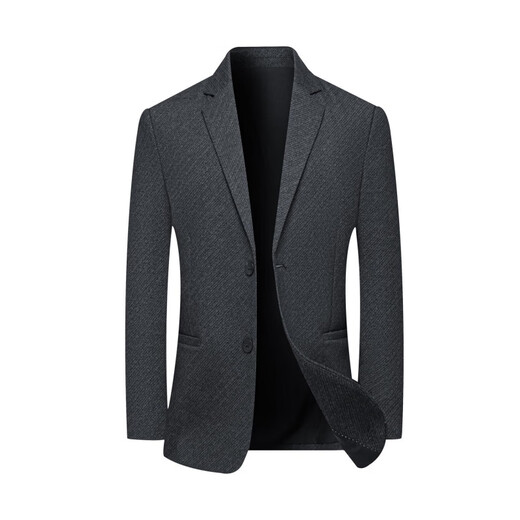 Septwolves Jacket Expert 2025 New Men's Casual Suit Jacket Men's Autumn and Winter Middle-aged Casual Uniform Dad Suit Top Thin Section Light Gray D96099 XL 180 Size Suitable for 130-155 Jin Jin is equal to 0.5 kg