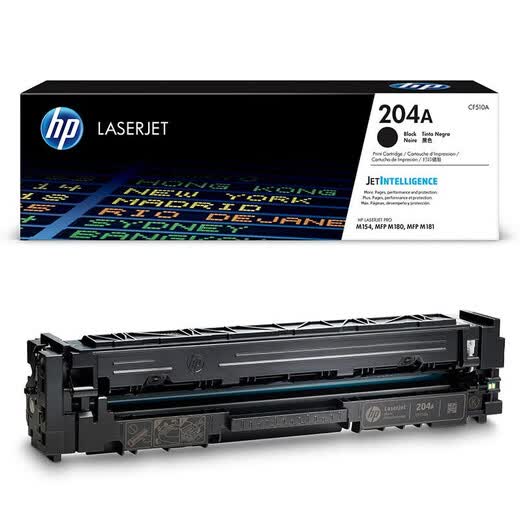 HP CF510A toner cartridge 204A original black toner cartridge suitable for hp M180n/M154a/M181fw/M154nw printer 1100 pages