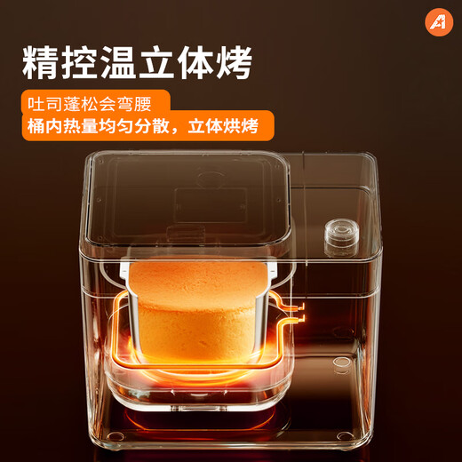 North American Electrical Appliances (ACA) National Subsidy Home Multifunctional Fully Automatic Toaster Kneading Dough Mixer Breakfast Machine Intelligent Double Spreader Die-cast Aluminum Liner AB-T5 pro