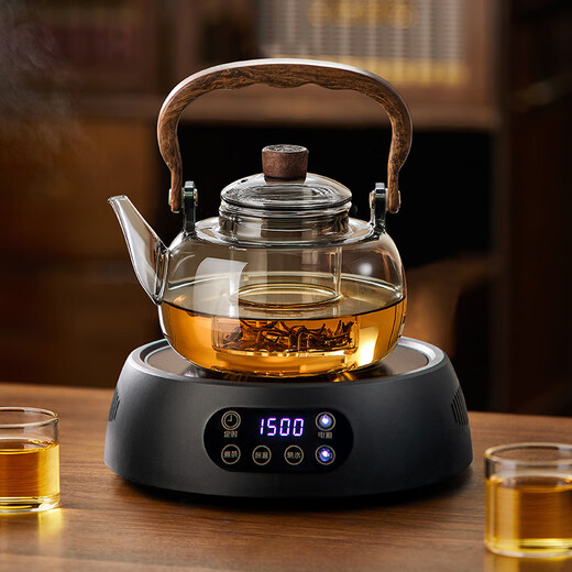 Yipot tea boiling teapot electric ceramic stove teapot boiling kettle glass office home health small kung fu tea set