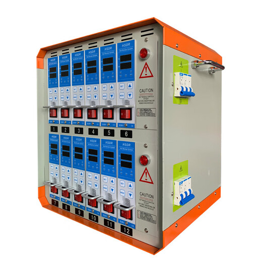 HSDR/Huasheng electric heating temperature control box HSDRS201 J/K interchangeable injection mold hot runner controller HSDR
