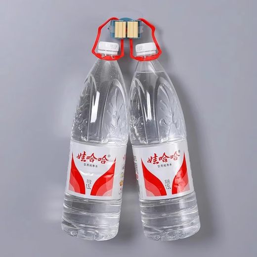 Storage supplies without punching, strong hooks, good things, suction cups, wall hanging clips, broom storage hooks, mop hooks - brushed style - 3 pieces