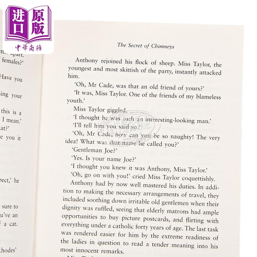 预售 阿加莎系列 烟囱的秘密 英文原版 The Secret of Chimneys Agatha Christie