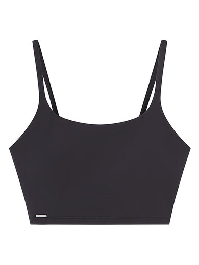 Yottoy Breathing Vest Sports Bra Women's Pilates Yoga Wear Top Running Fitness Comes with Cup Ivory White Dark Carbon Gray Comes with Cup S