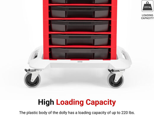 TEKTON Stacking Tool Trolley Dolly | OLB81001