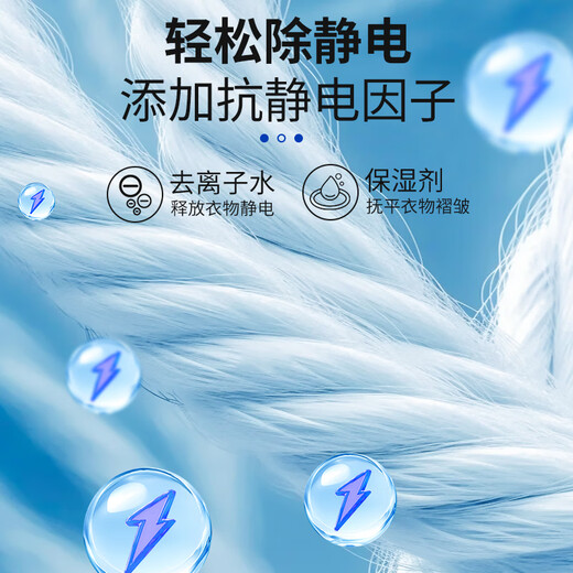 Bishlu Anti-static Spray - Unscented 100ml*2 Clothes Anti-static Hair Anti-static Artifact Smoothing and Wrinkle Removal Agent