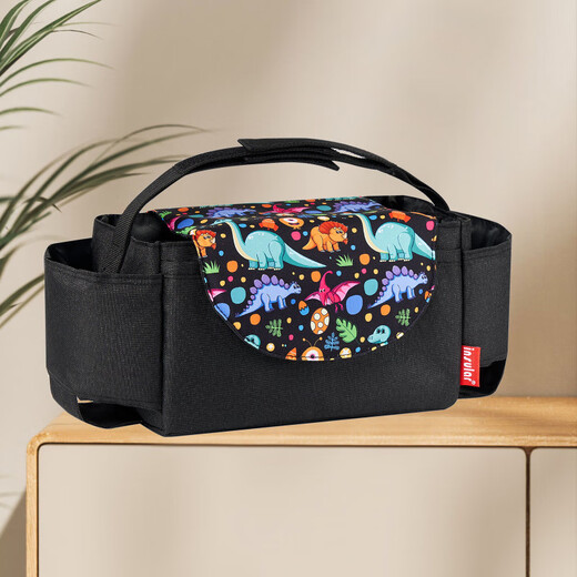 Yinxiuli baby stroller bag multi-functional storage bag bottle diaper water cup cross-border Dinosaur