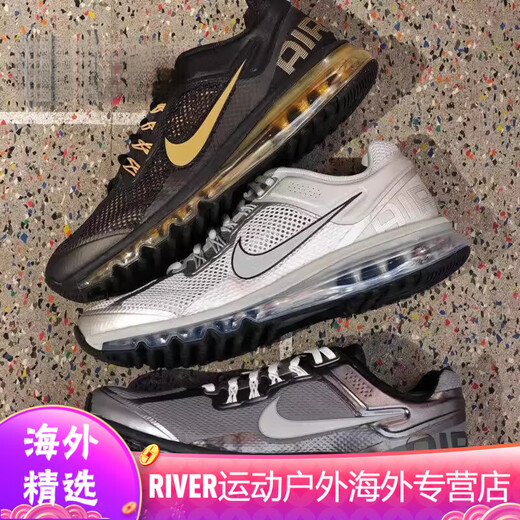 Nike (Nike) Herrenschuhe Luft Max Sommer Full Palm Air Pushion Polishing Mesh Atmungsfreie Laufschuhe FZ3156 HF4884-100 40.5