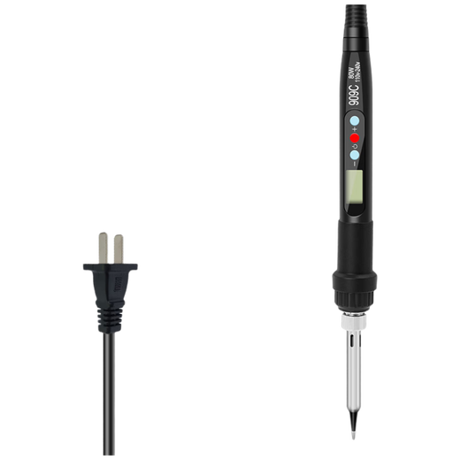 Cast solid electric soldering iron set household small 80W internal heating intelligent temperature-adjusting chromium iron soldering artifact soldering pen