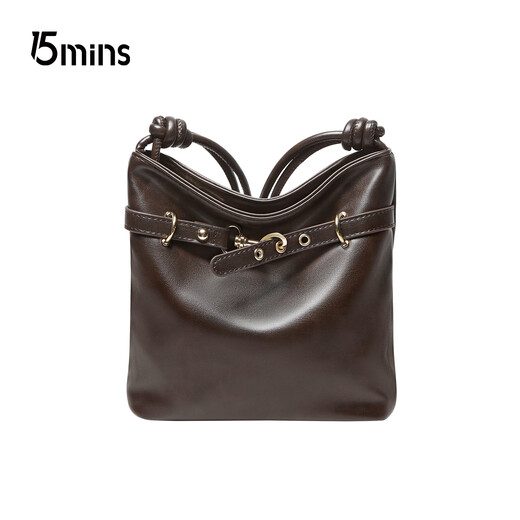 
15MINS bag women's 2025 autumn and winter bucket bag women's commuting large capacity single shoulder crossbody bag casual women's bag
