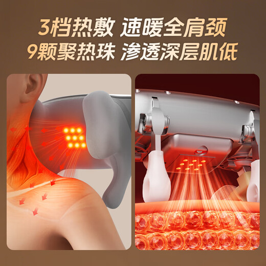 SUPOR cervical spine massager, shoulder and neck massager, trapezius shoulder, neck, waist and back, office artifact, parents' birthday, New Year's Day, new year's gift for girlfriend, parents, elders, high-end and practical