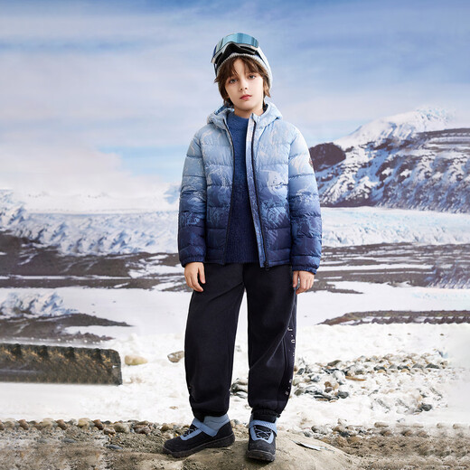 ASK JUNIOR Canadian duck down three-proof children's New Year down jacket winter big children's anti-down jacket 7A antibacterial down warm boys